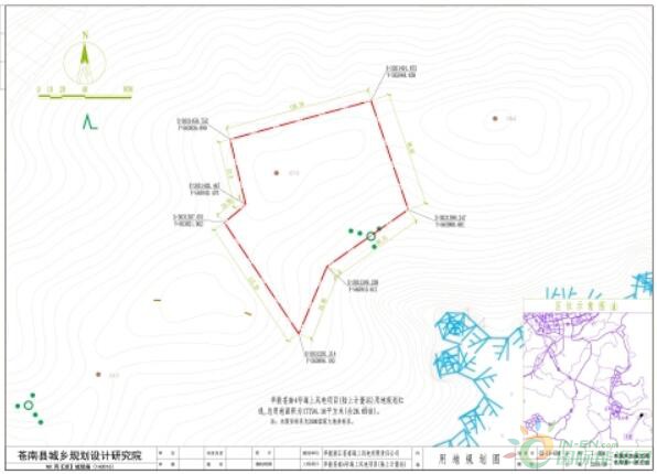 附件:华能苍南4号海上风电项目(陆上计量站)项目用地规划图