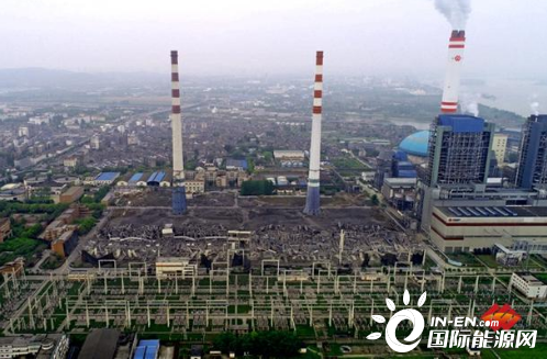 国家能源集团江苏谏壁电厂710号4330mw机组汽机厂房爆破拆除