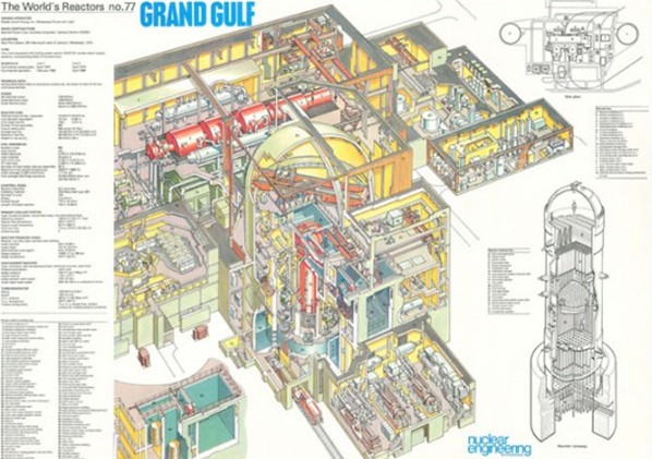 核反应堆设计图展现艺术之美