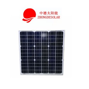 单晶18V40W太阳能电池板 太阳能光伏板厂家质量保证