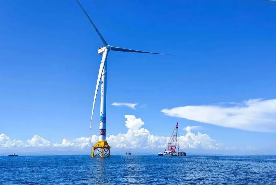 破亿！三峡能源海上风电场单日发电量突破<em>1亿千瓦时</em>
