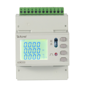 安科瑞环保多回路电力仪表ADW200-D10额定电流5A