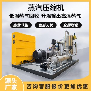 艾玛蒸汽压缩机 蒸汽温度可达195°C节能环保不锈钢压缩机