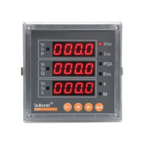 安科瑞多功能电表ACR220E 监测装置 LED数码管电能表