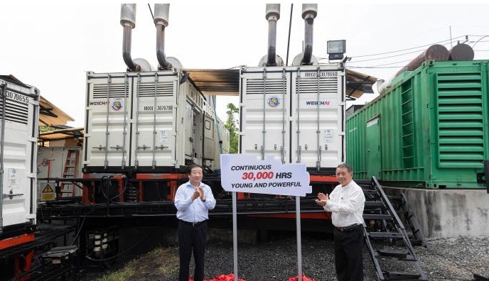 中<em>国产</em>发电机组持续运行3万小时为泰国海岛送光明