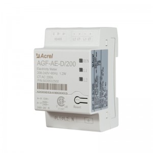 美国UL认证AGF分布式光伏电站计量电表 防逆流户储分时计价