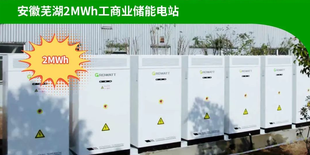优秀案例分享：古瑞瓦特·安徽芜湖2MWh工商业储能电站