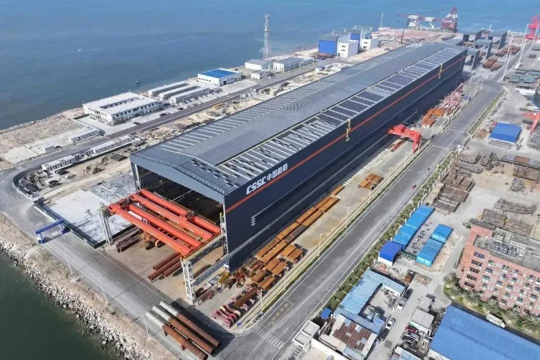 广西钦州基地迎来首个海上风电项目