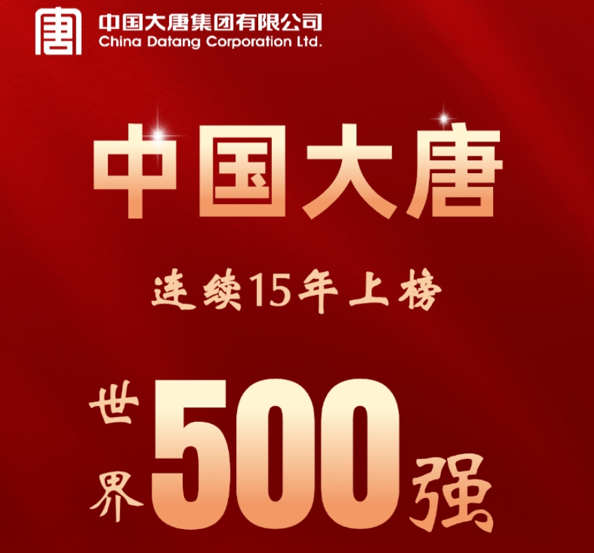 <em>中国大唐</em>连续15年上榜世界500强