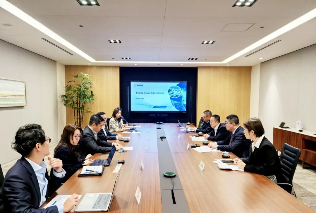 京能国际与日本欧力士集团会谈