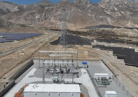 中国能建葛洲坝机电公司承建的西藏茶巴拉50兆瓦<em>光储发电</em>项目全容量并网发电