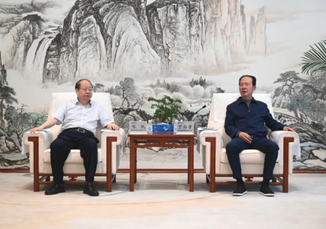 中国电建丁焰章与广东能源集团党委书记、董事