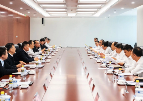 邹磊会见中国中车党委书记、董事长孙永才