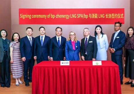 bp与浙能集团签署液化天然气长期购销协议