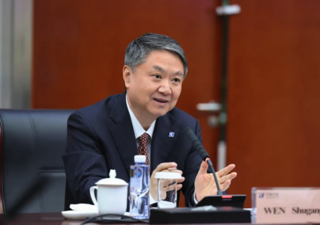 温枢刚会见世界能源理事会秘书长兼