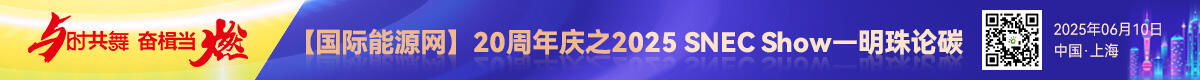 【国际能源网]20周年庆之2025 SNEC Show一明珠论碳