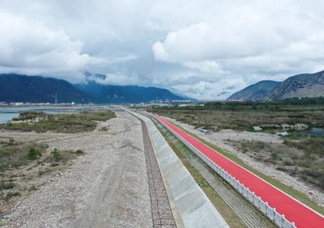 西藏尼洋河防洪工程通过完工验收