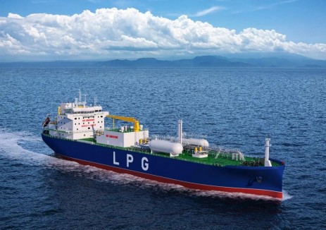 国内首艘25000方氨双燃料LPG/液氨运输船正式开工