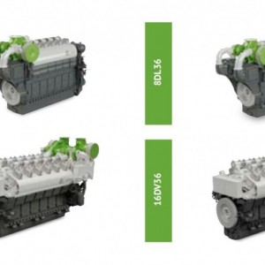 代理ABC发动机中速船用推进主机600KW至10400KW
