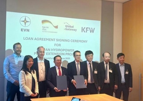 越南获得德国6500万欧元贷款，用于水电站扩建项目