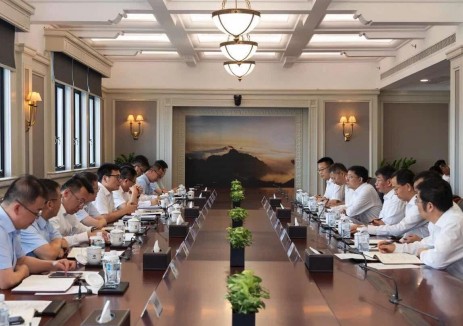 三峡集团与上海电气展开交流座谈