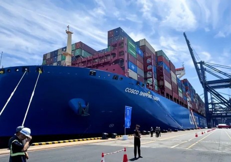 大连中远海运物流供应链助力中国北方港口完成首例