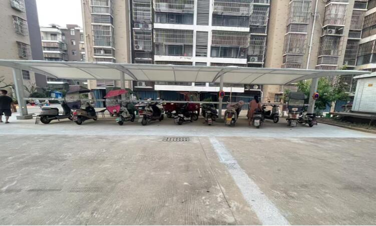 湖北孝感市：孝南区东山头小区新装充电桩
