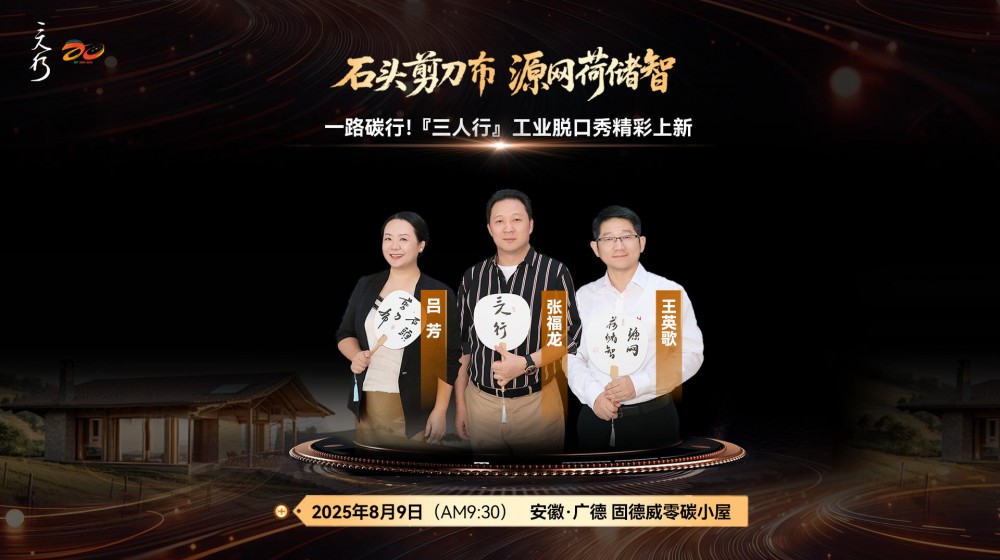 直播｜『三人行』石头剪刀布——源网荷储智