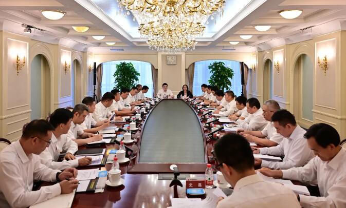 罗必雄拜会中国大唐集团党组书记、董事长吕军