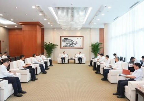 温枢刚张文峰会见哈电集团董事长黄伟、总经理刘清勇
