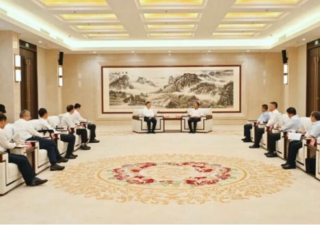 温枢刚拜会内蒙古自治区党委书记孙绍骋
