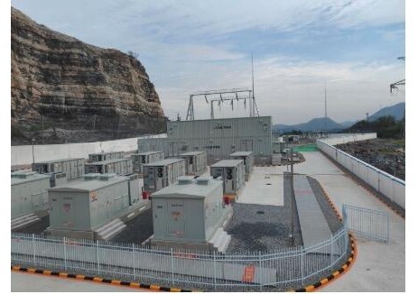 保定滿城200兆瓦光伏<em>發(fā)電項目</em>升壓站建成
