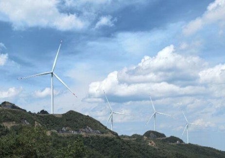貴州納雍縣大濫壩二期<em>風電場</em>項目全容量并網發(fā)電