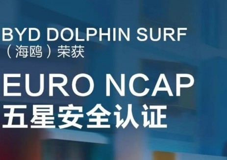 比亞迪海鷗榮獲EURO NCAP五星<em>安全</em>認(rèn)證！