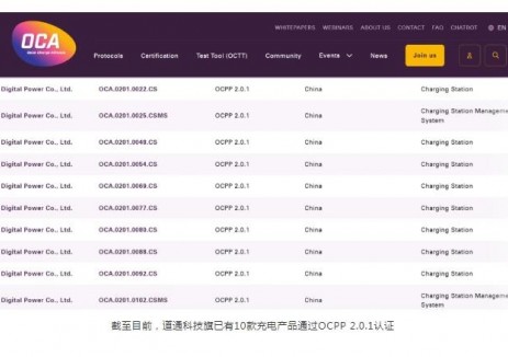 全球首例！道通交流<em>充電樁</em>公測階段獲OCPP2.0.1全功能證書