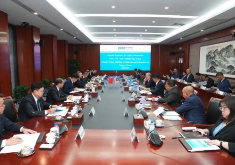 倪真与马来西亚副总理兼能源及水务转型部部长法迪拉·优素福会谈