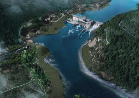 大渡河老鹰岩一级<em>水电</em>站正式开工建设