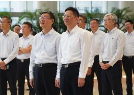 哈電集團董事長黃偉、總經(jīng)理劉清勇到訪東方電氣集團洽談合作