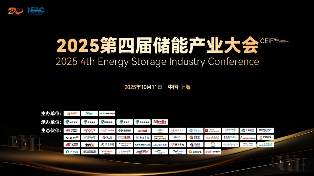 直播｜2025第四届储能产业大会