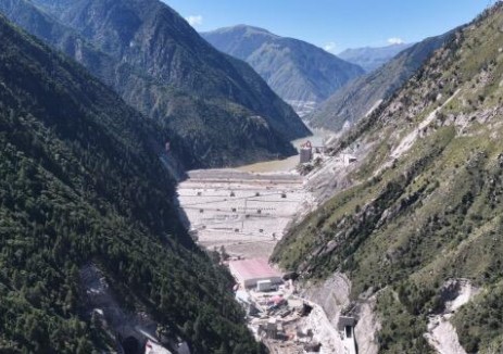 双江口水电站启动二期蓄水