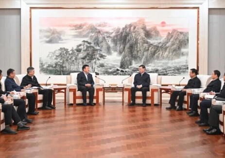 呂軍李向良拜會(huì)遼寧省委書記許昆林省長(zhǎng)王新偉