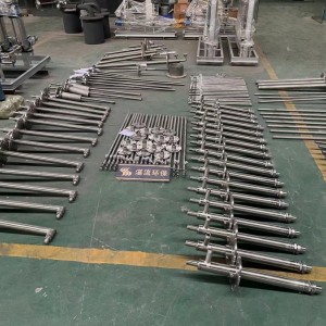 不锈钢双流体脱硝喷枪310S、316L、哈氏合金材质