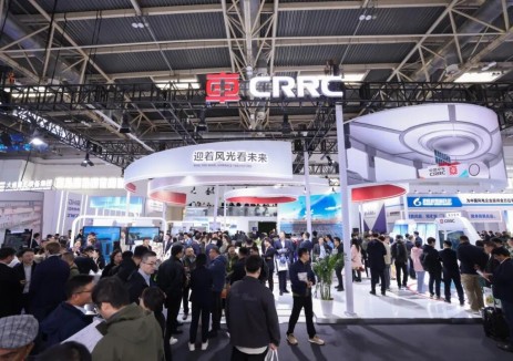 中国中车“风光水储氢”创新成果集中亮相北京风能展