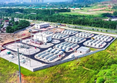 广东韶关马坝电网侧220千伏储能项目成功并网