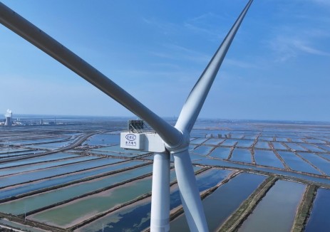 全球最大26兆瓦級(jí)海上<em>風(fēng)電機(jī)組</em>并網(wǎng)發(fā)電