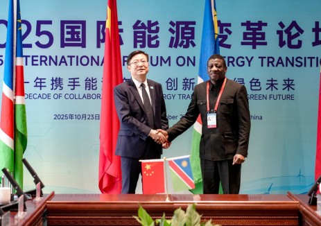 國家能源局負(fù)責(zé)人會見納米比亞<em>工業(yè)</em>、礦業(yè)和能源部執(zhí)行長