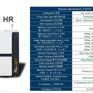 Vitrox 最新3Ｄ X-RAY V810AI QX1