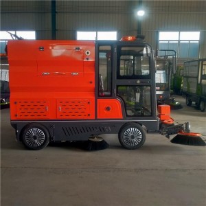 山东环保纯电动四轮洗路车厂家价格多少钱一辆