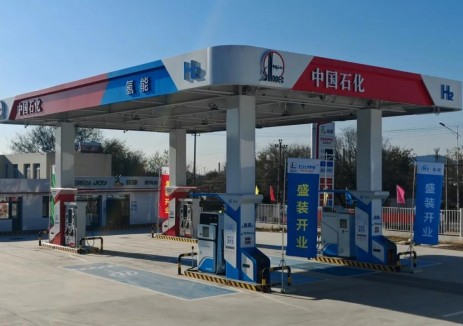 北京房山区首座油氢合建站开业运营