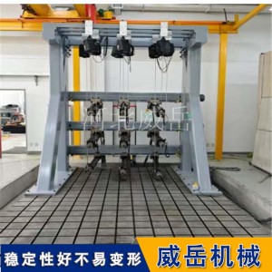 铸铁平台3米乘4米 电机试验平台2级精度 划线平台平面度高